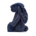 Jellycat Stardust Bashful Bunny - Navy Small