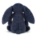 Jellycat Stardust Bashful Bunny - Navy Small