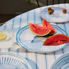 La Mer Fish Melamine Large Plate