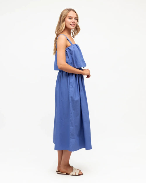Eloise Midi Dress - Cerulean
