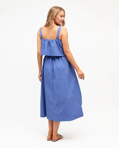 Eloise Midi Dress - Cerulean