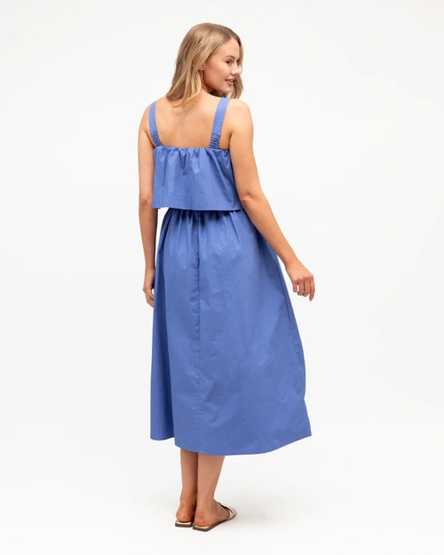 Eloise Midi Dress - Cerulean