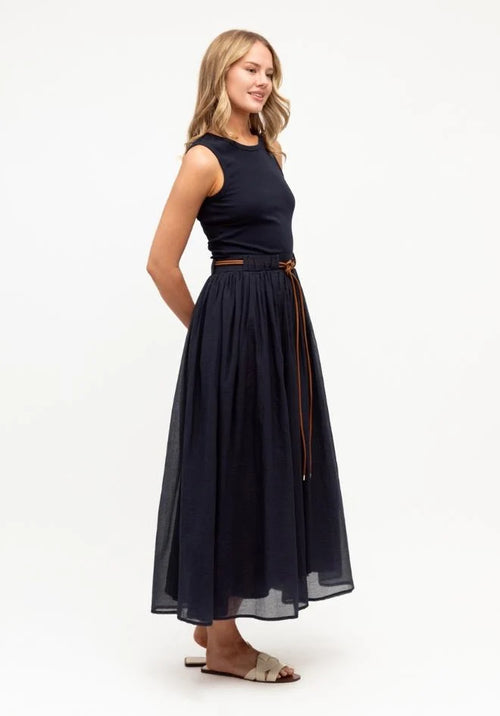 Lyla Dress - Navy