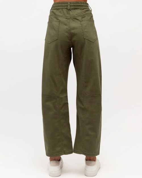 Barrel Jeans - Khaki