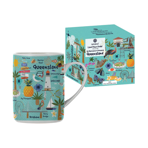 Land Down Under Queensland Mug