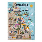 Land Down Under Qld Kitchen Towel
