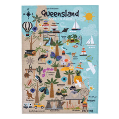 Land Down Under Qld Kitchen Towel