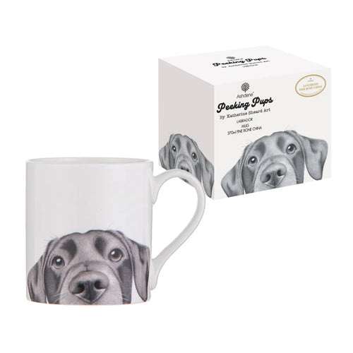 Peeking Pups Mug