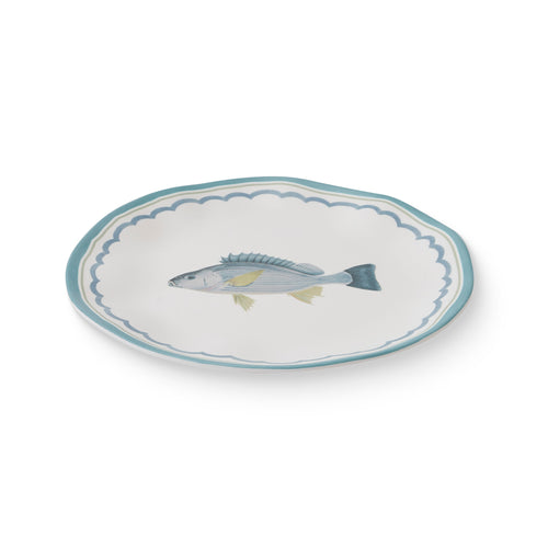 La Mer Fish Melamine Large Plate