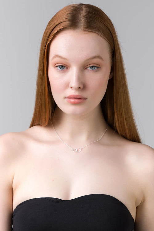 Apryl Silver Necklace