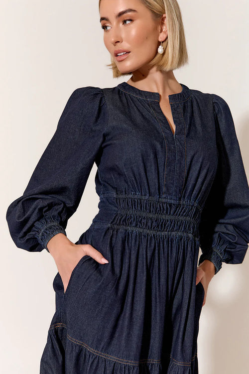Denim Maxi Dress