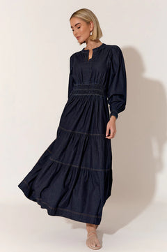 Denim Maxi Dress