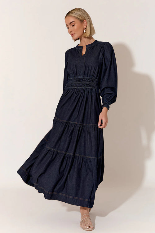 Denim Maxi Dress