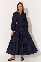 Denim Maxi Dress