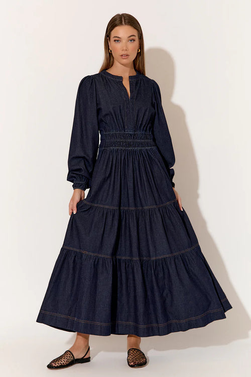 Denim Maxi Dress