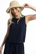 Lyla Top - Navy