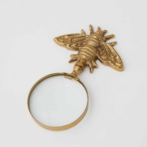 Magnify Glass -Gold Bee