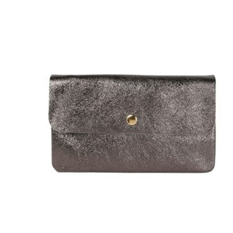 Metallic Clutch/Crossbody Bag
