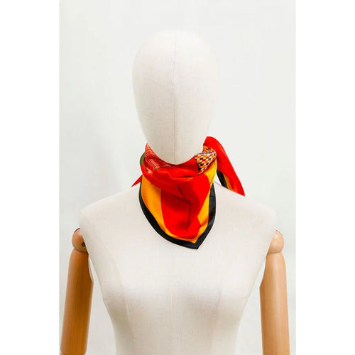 Flower Epice Silk Scarf 50x50