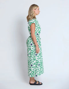 Marly Dress - Spring Green