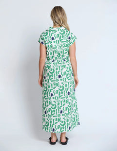 Marly Dress - Spring Green