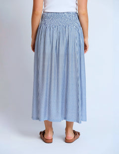 Millie Skirt - Navy Stripe