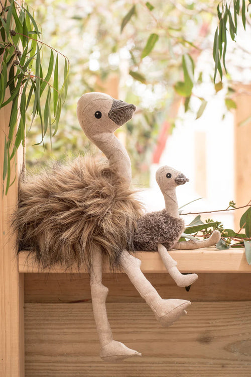 Mini Eddie The Emu Rattle