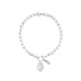 Aphrodite Pearl Drop Bracelet - Silver