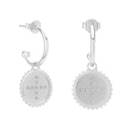 Halcyon Hoop - Sterling Silver