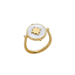 Temple Moon Ring