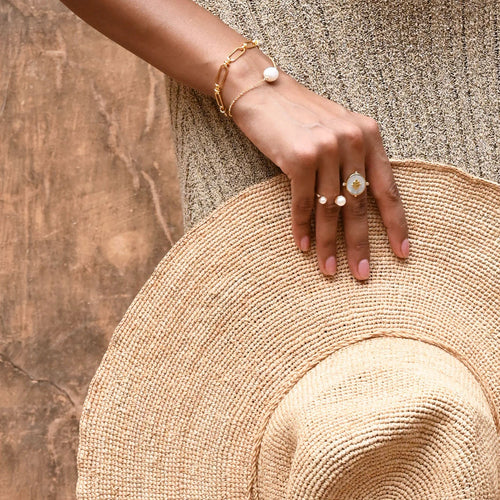 Temple Moon Ring