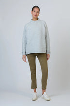 Straight Leg Stretch Pants - Mulch