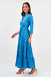 Leela Maxi Dress - Aqua