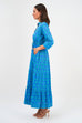 Leela Maxi Dress - Aqua