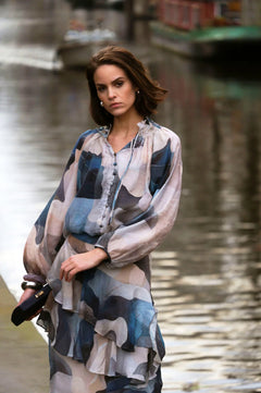 Opal Printed Top