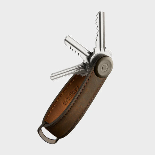 Leather Key Organiser - Crazy Horse