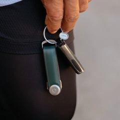 Key Organiser Hybrid Leather - Pine Green