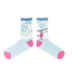 Ladies Twigseeds Socks - Outside the Lines