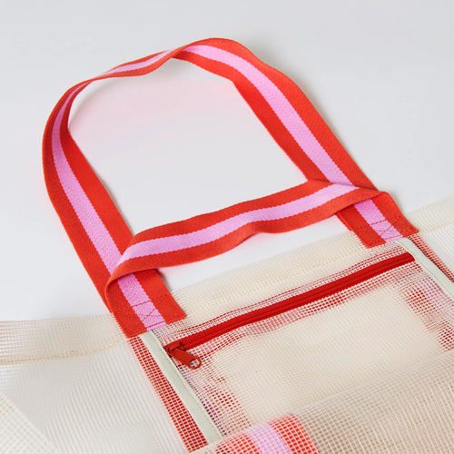 Mesh Oversized Tote