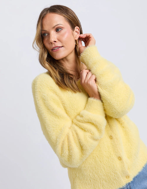 Paris Cardigan - Lemon