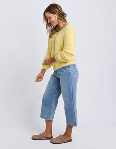 Paris Cardigan - Lemon