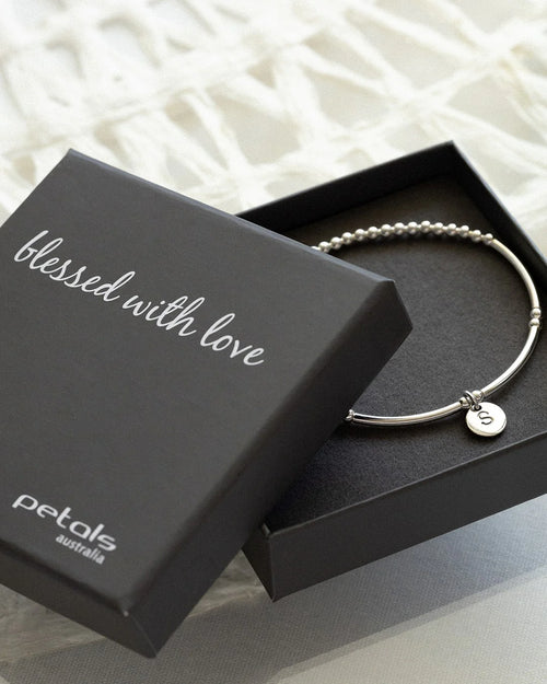 Alphabet Bracelet - Silver