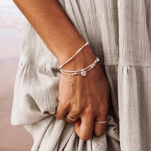 Alphabet Bracelet - Silver