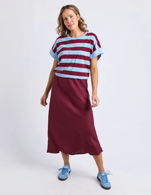 Eleni Skirt - Plum
