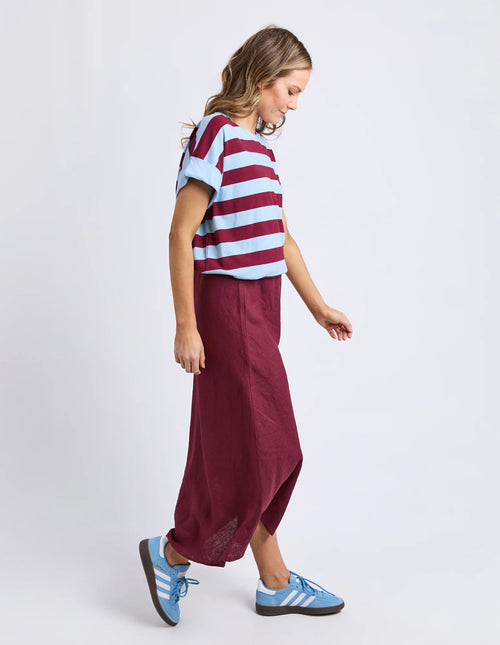 Eleni Skirt - Plum