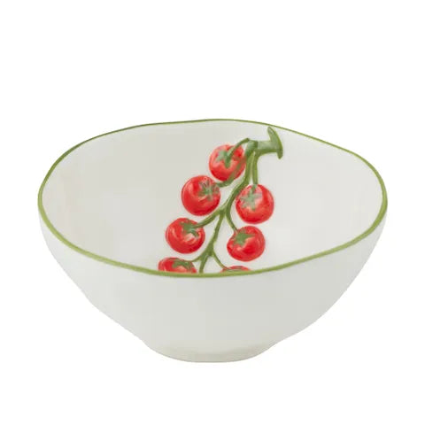 Pomodoro Ceramic Bowl - Red/Grn (small)