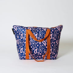 Zip Medium Tote - Spring