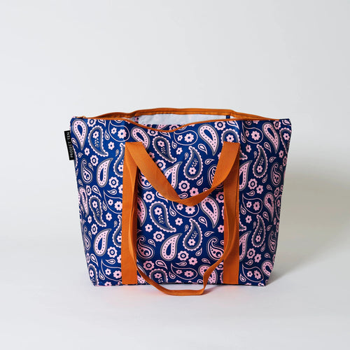 Zip Medium Tote - Spring