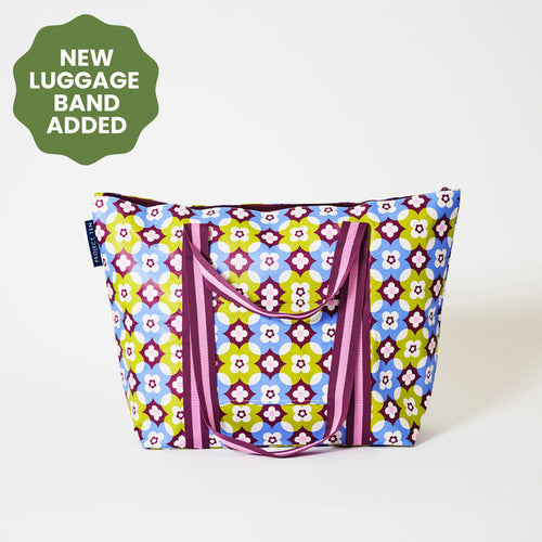 Zip Medium Tote - Mosaic