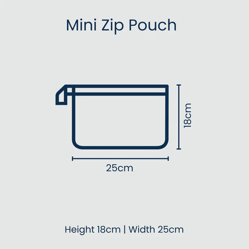 Clear Zip Pouch Bundle